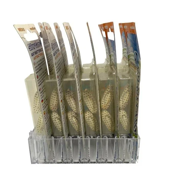 SilverCare H2O 2-Pc Toothbrush Spare Heads Medium Lot of 12 Packs